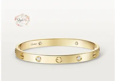 Bracelet Cartier Modèle Classique 4 Diamants IP6688