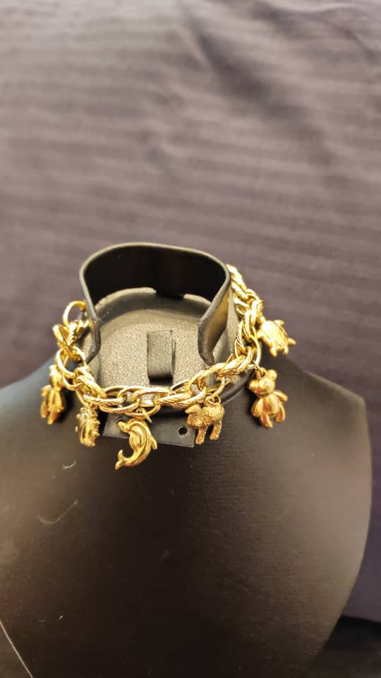 Gourmette Biblot (Animals) en Acier inoxydable