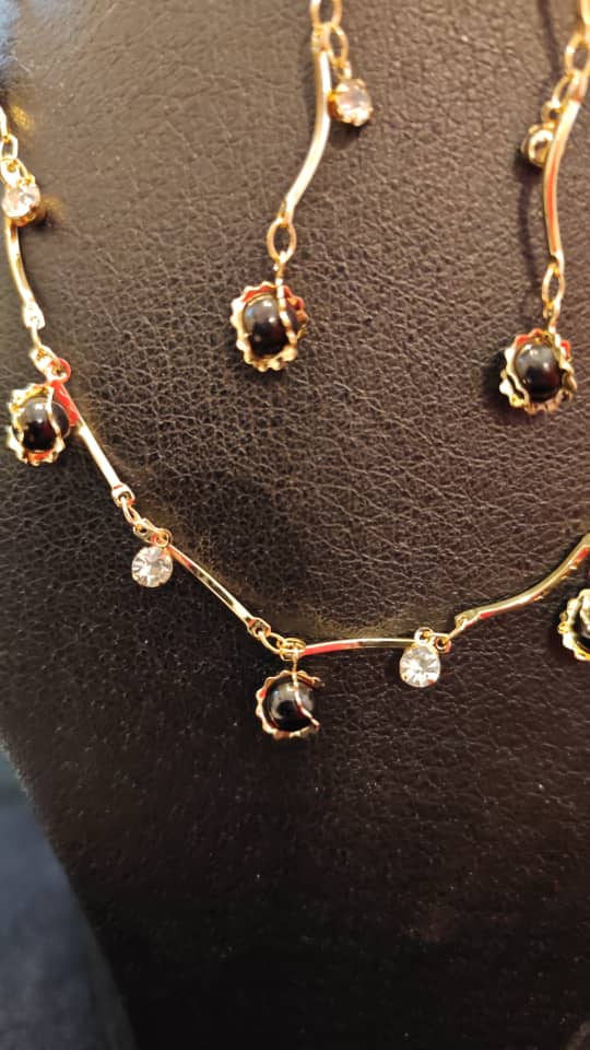 Parure JEWELRY Plaque D'or 3 pièce